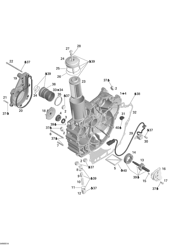 03- pto cover and magneto