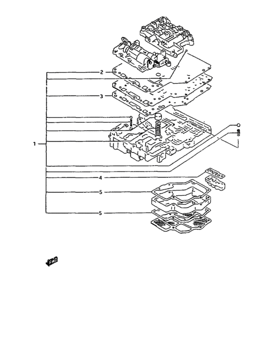4at valve overhaul set