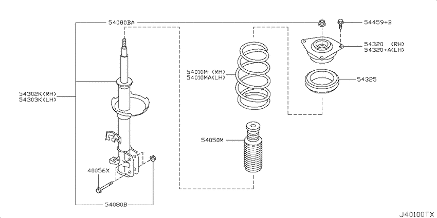 Front suspension