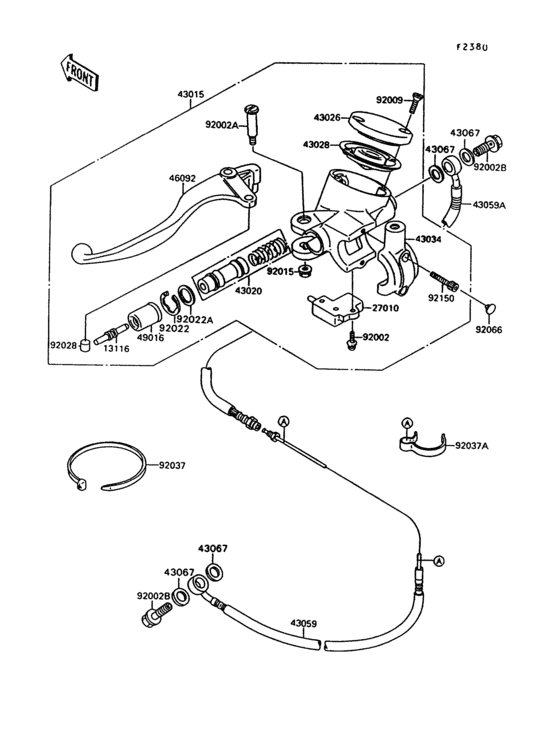 Clutch master cylinder