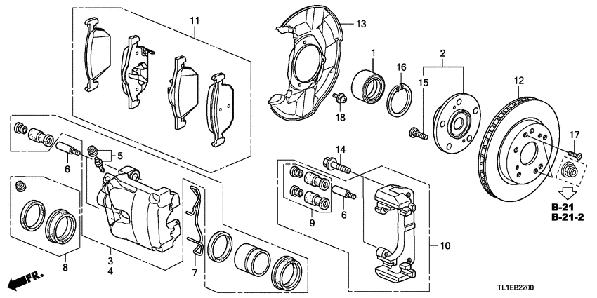 Front brake