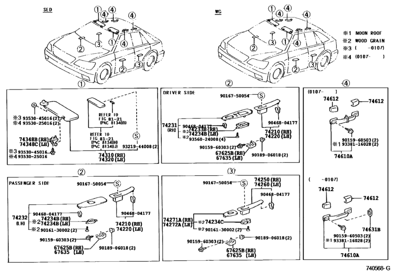 Armrest & Visor