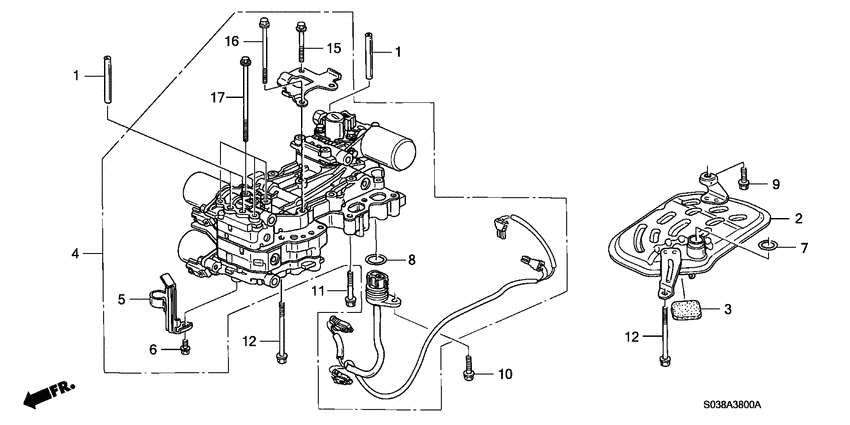 Main valve body
