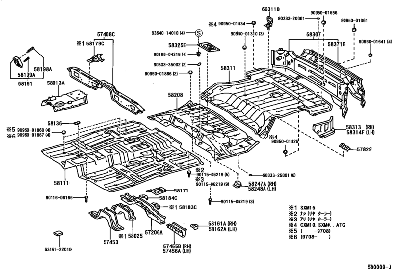 Floor Pan & Lower Back Panel