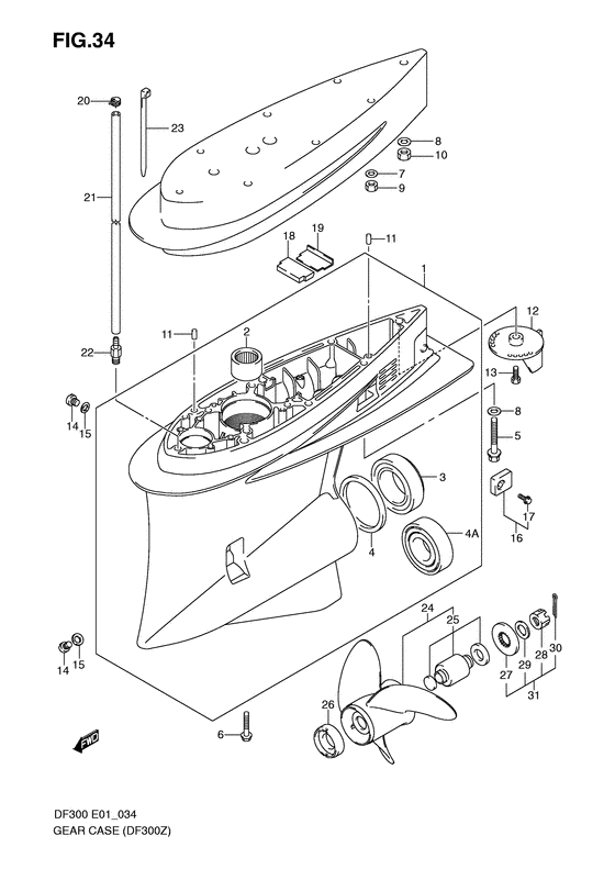 Gear case