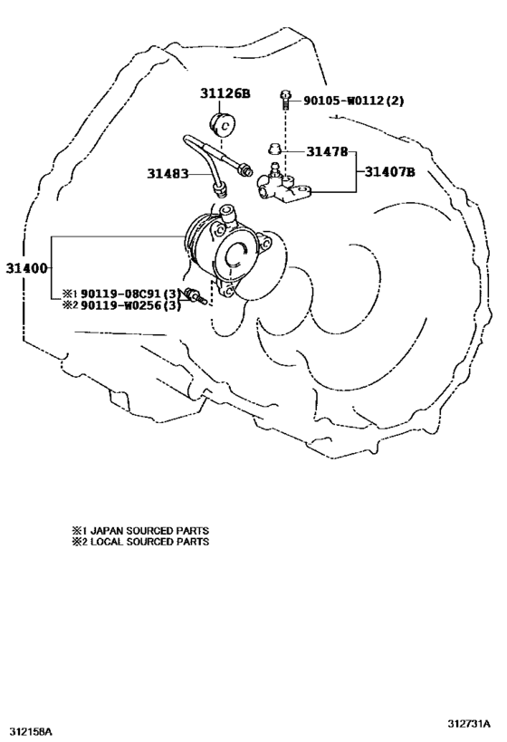 Clutch Release Cylinder