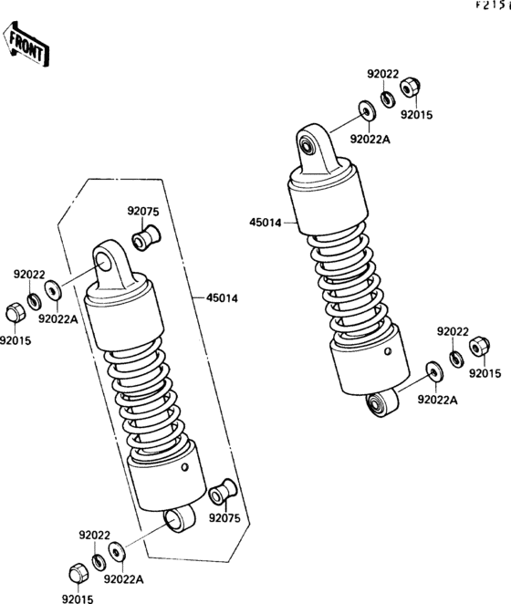 Suspension/shock absorber