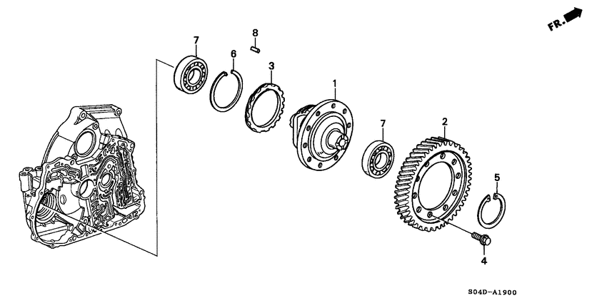 Differential gear