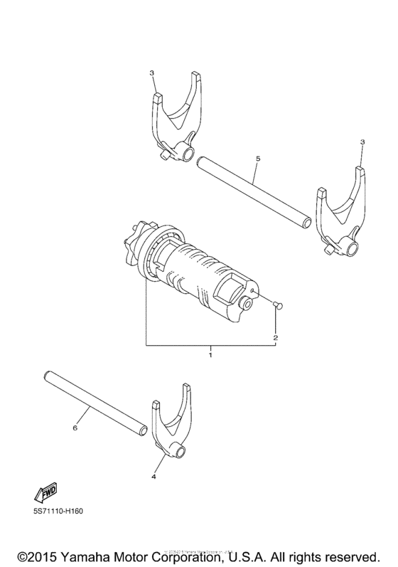 Shift Cam & Fork