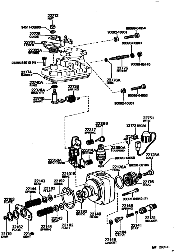 Injection Pump Body
