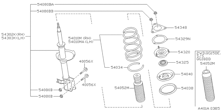 Front suspension
