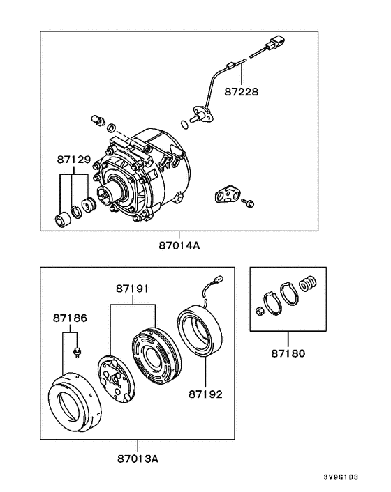 A/c cond, piping(auto,full:a)