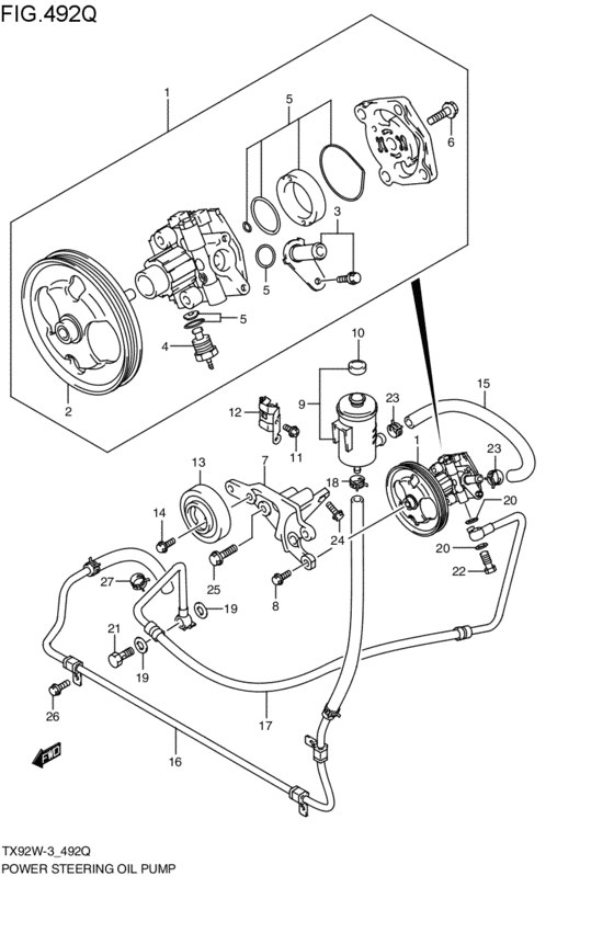 power steering oil pump