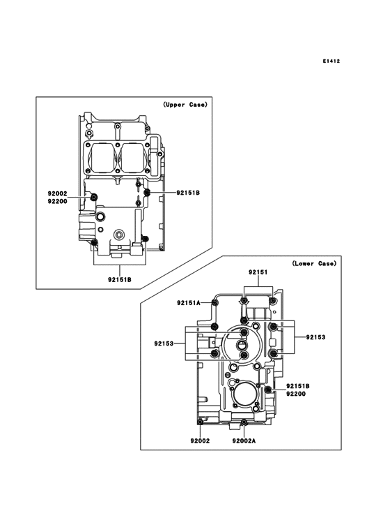 Crankcase Bolt Pattern