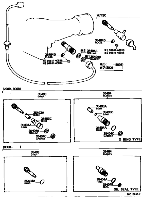 Speedometer Driven Gear (Atm)