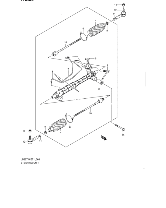 Steering unit