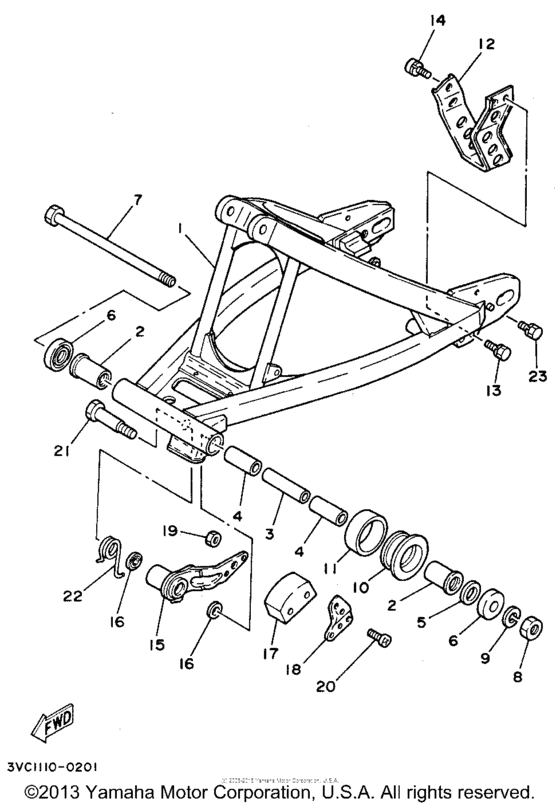Swing arm