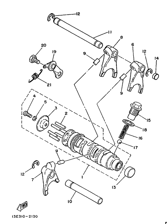 Shift Cam & Fork