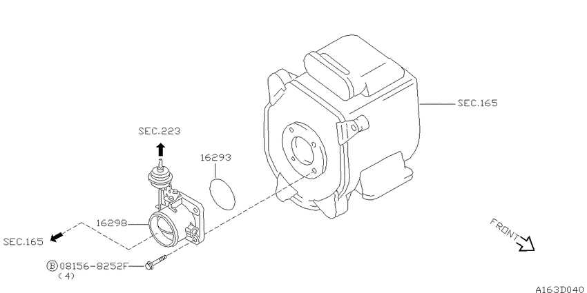 Throttle chamber