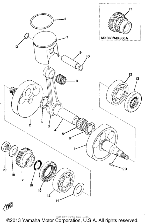 Crankshaft & Piston