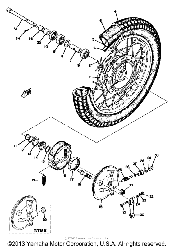 Front wheel