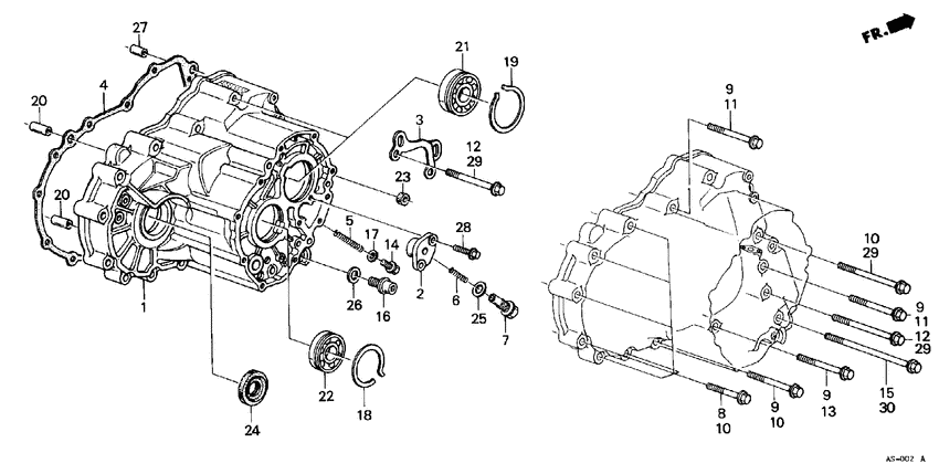 Transmission housing