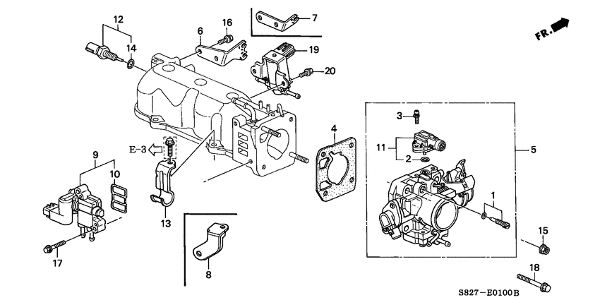 Throttle body