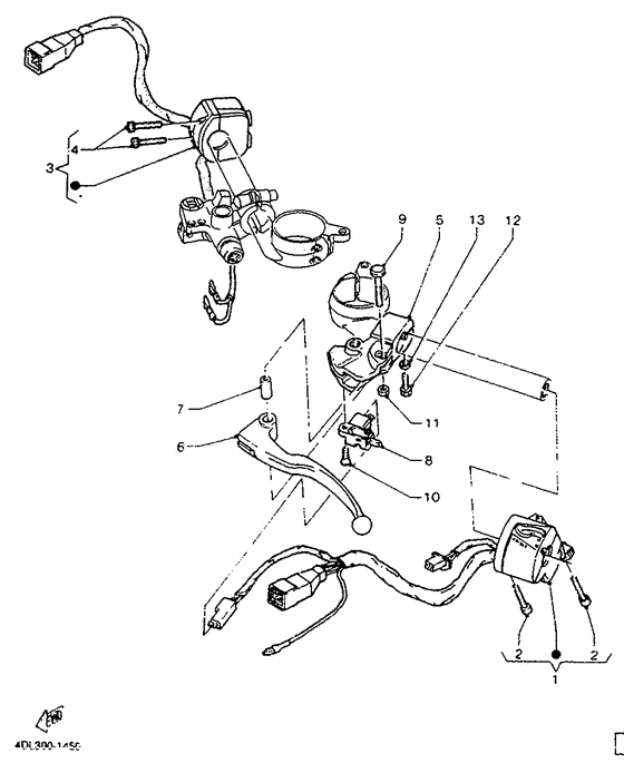 Handle switch & lever