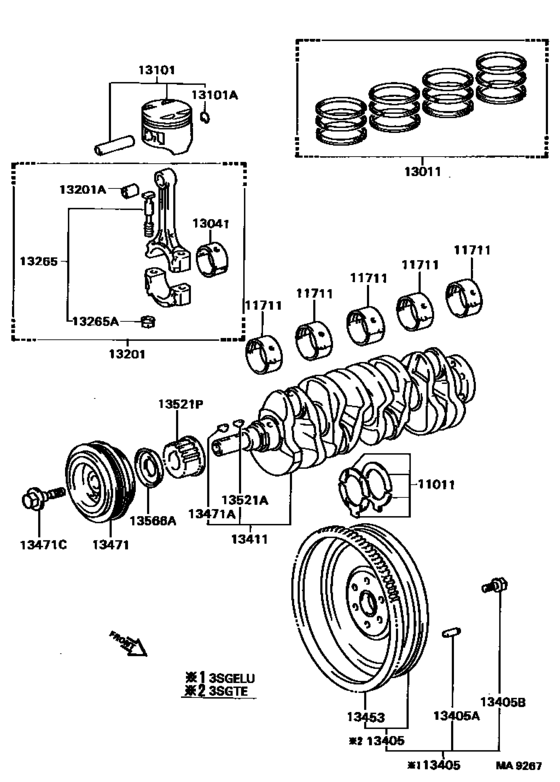 Crankshaft & Piston