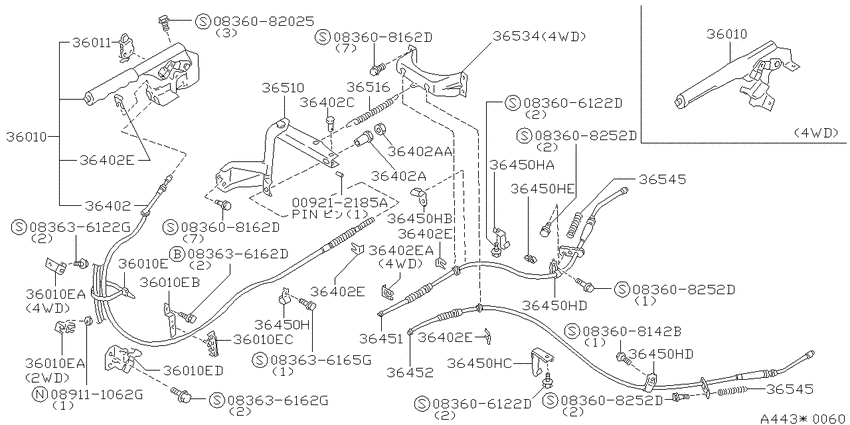 Parking brake control