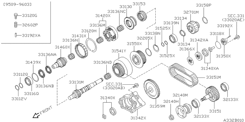 Transfer gear