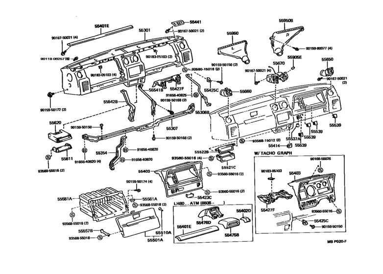 Instrument Panel & Glove Compartment