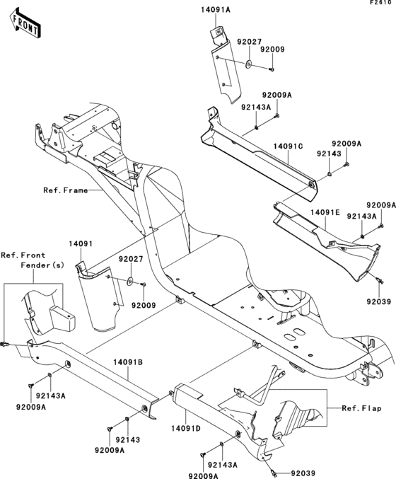 Side covers/chain cover