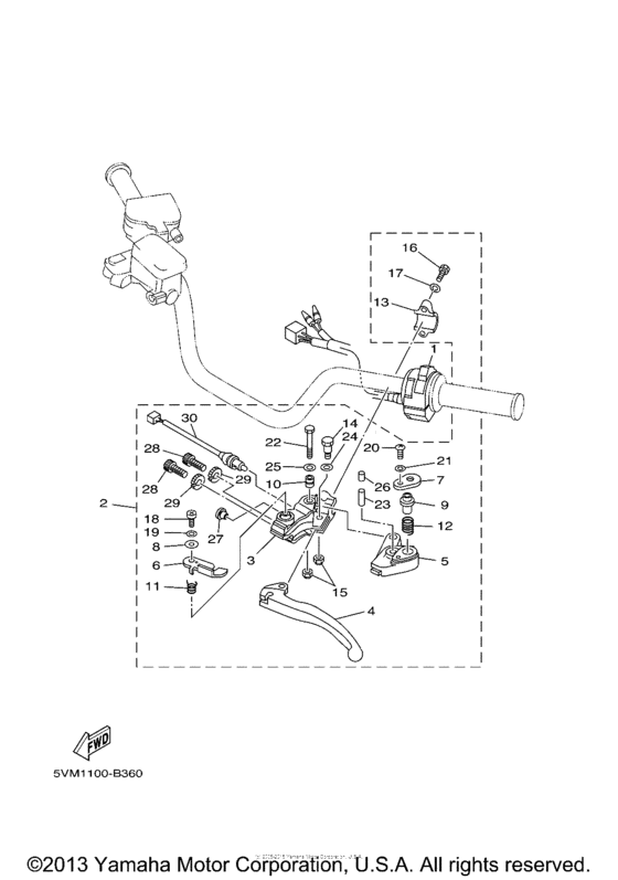 Handle switch & lever