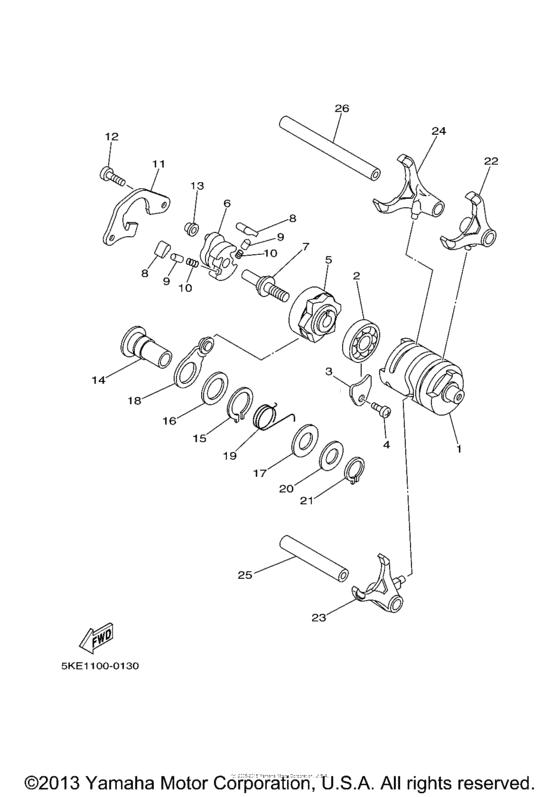Shift Cam & Fork