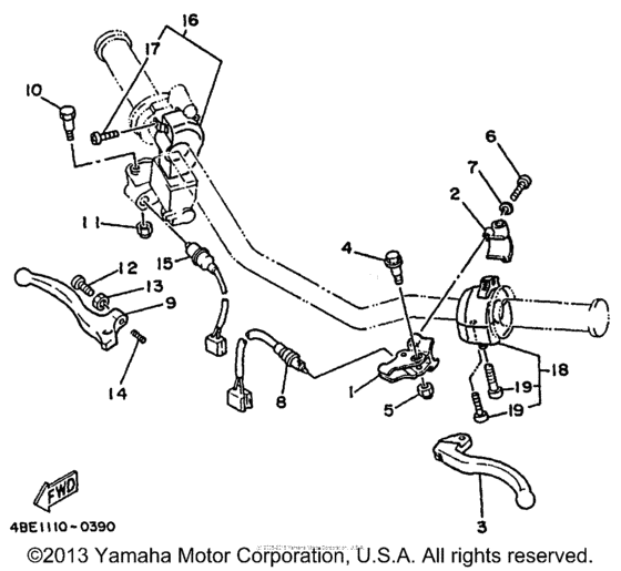 Handle switch & lever