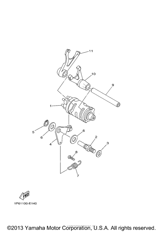 Shift Cam & Fork