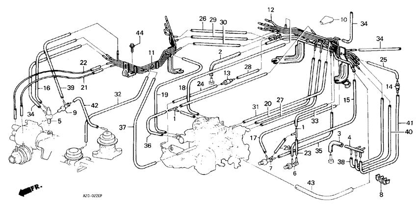 Install pipe/tubing