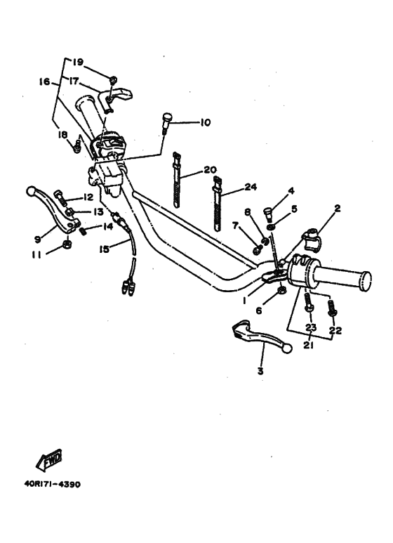 Handle switch & lever