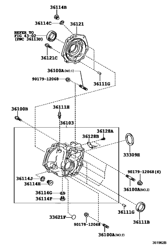 Transfer Case & Extension Housing