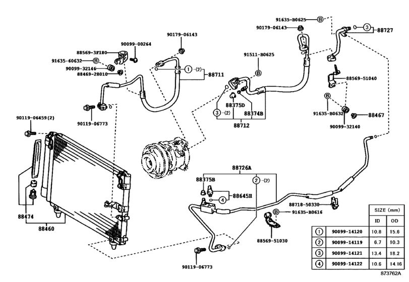 Heating & Air Conditioning - Cooler Piping