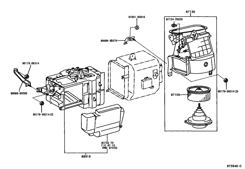 Heating & Air Conditioning - Heater Unit & Blower