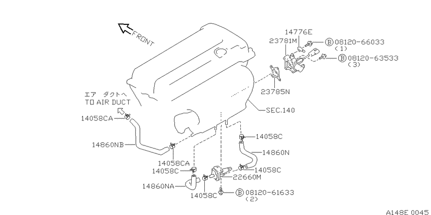 Secondary air system