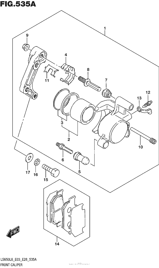 Front Caliper