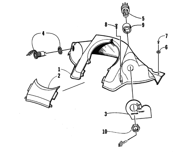 Console And Switch Assembly