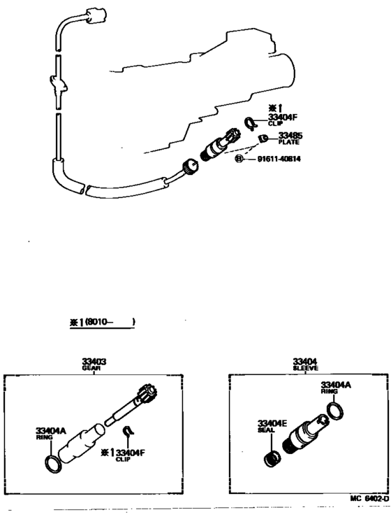 Speedometer Driven Gear (Mtm)