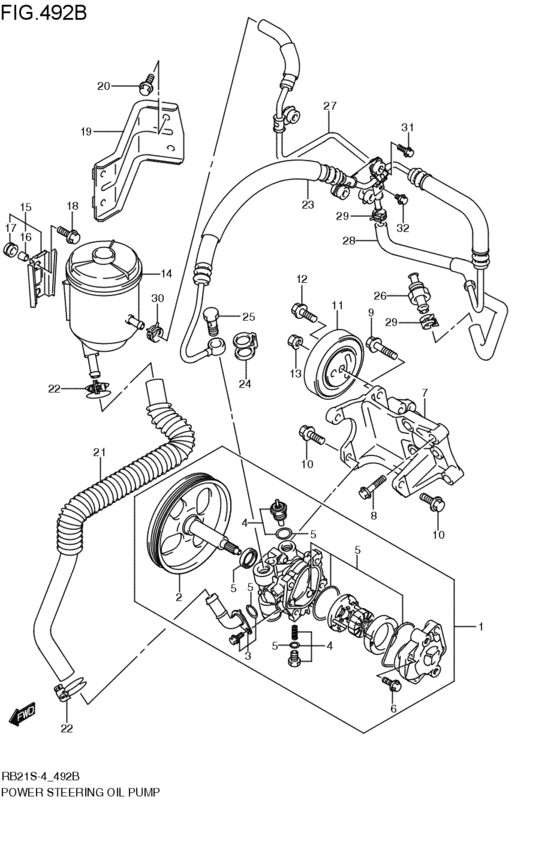 power steering oil pump