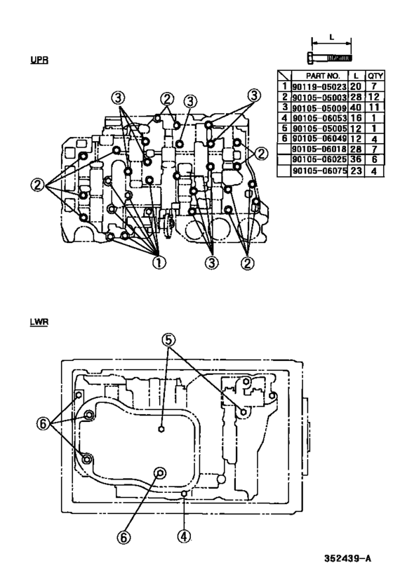 Valve Body & Oil Strainer (Atm)