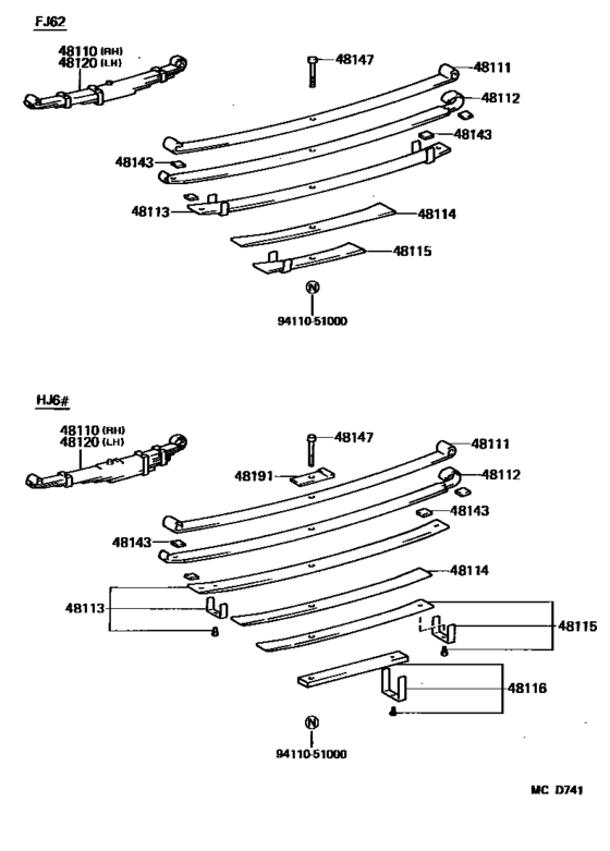 Front Spring & Shock Absorber
