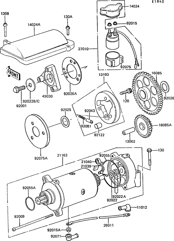 Starter motor